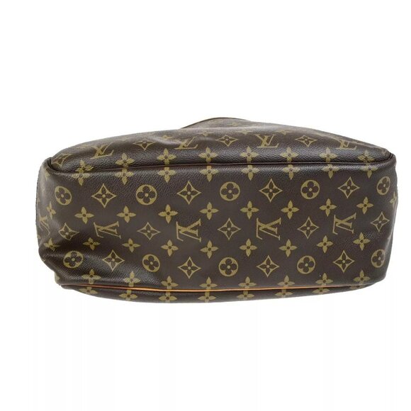 LOUIS VUITTON LV Logo Deauville Hand Bag Monogram Leather Brown - Picture 5 of 16